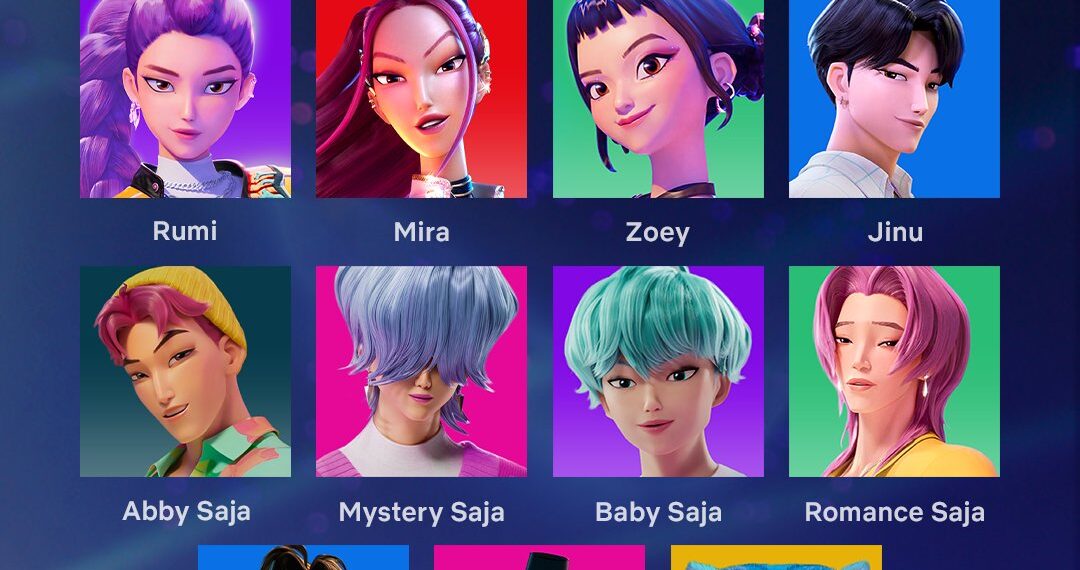 Guerreiras do K-Pop: Ícones de perfil de Guerreiras do K-Pop acabaram de chegar na Netflix Brasil