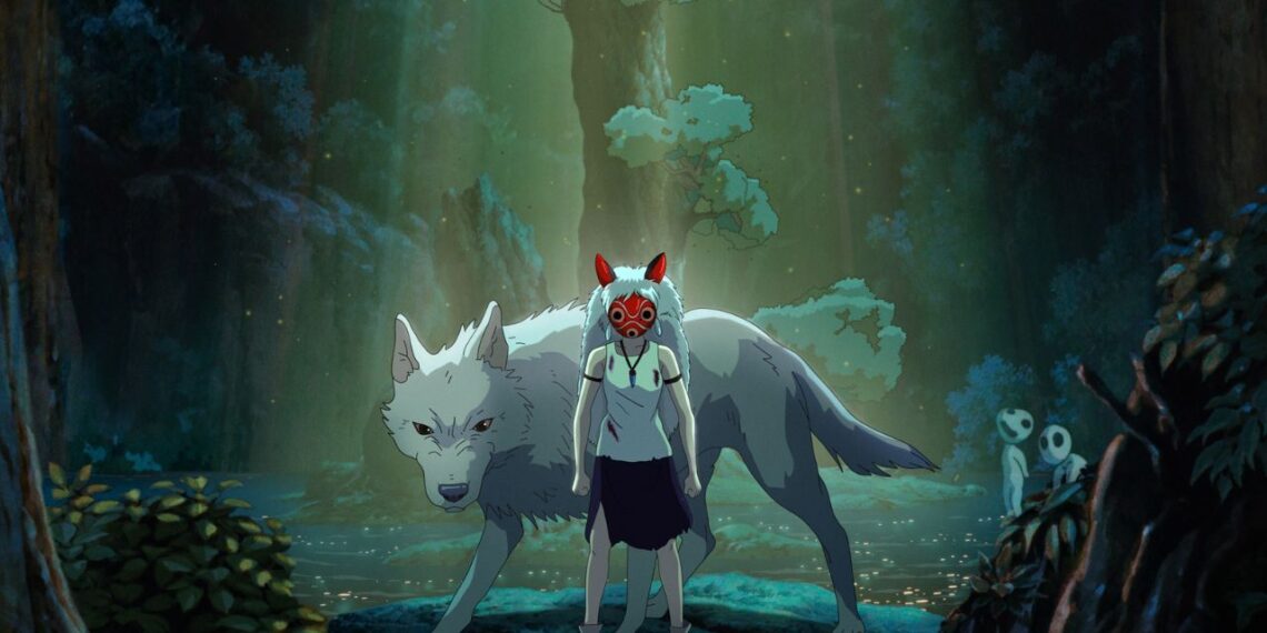 Princesa Mononoke em IMAX 4K: Clássico do Studio Ghibli Retorna aos Cinemas Brasileiros em Agosto