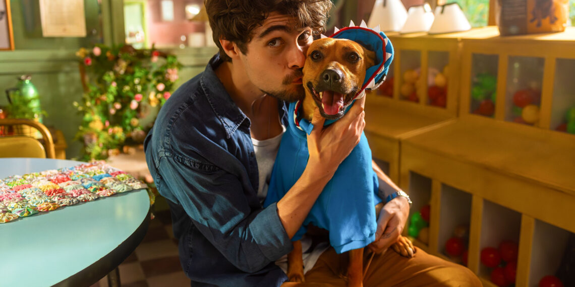 Caramelo: Netflix Divulga Primeiras Imagens e Pôster do Filme Emocionante com Rafael Vitti e o Vira-Lata Amendoim