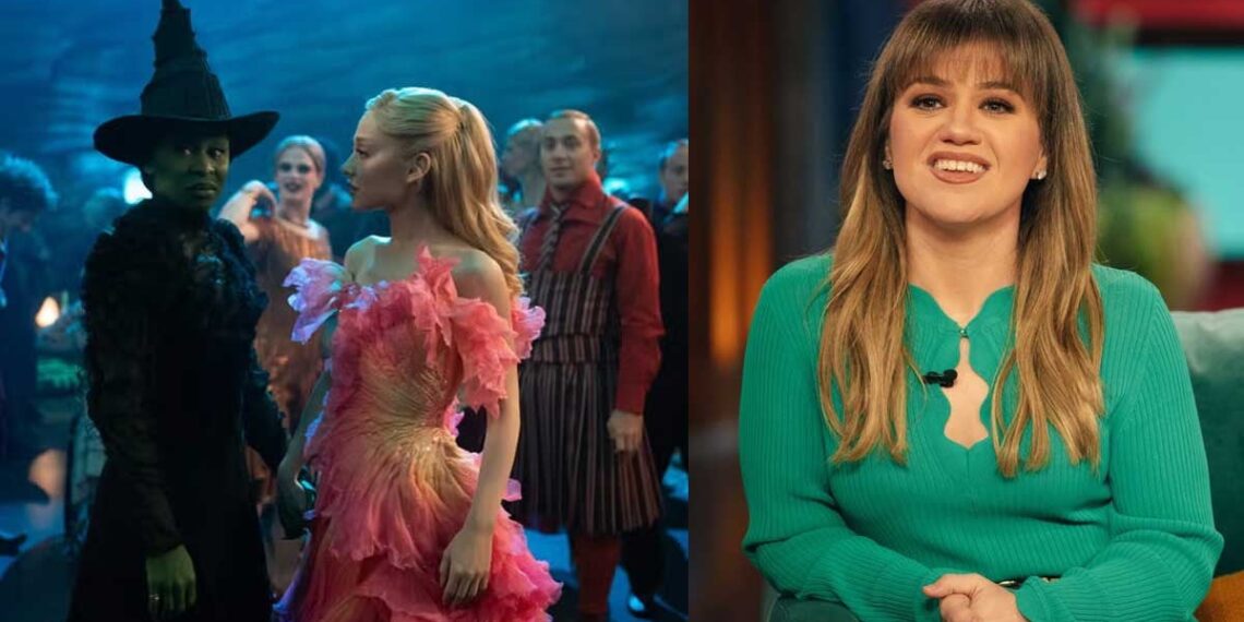 Kelly Clarkson Impressionada com “Wicked: For Good”: “É Pura Magia no Cinema”, Diz a Artista