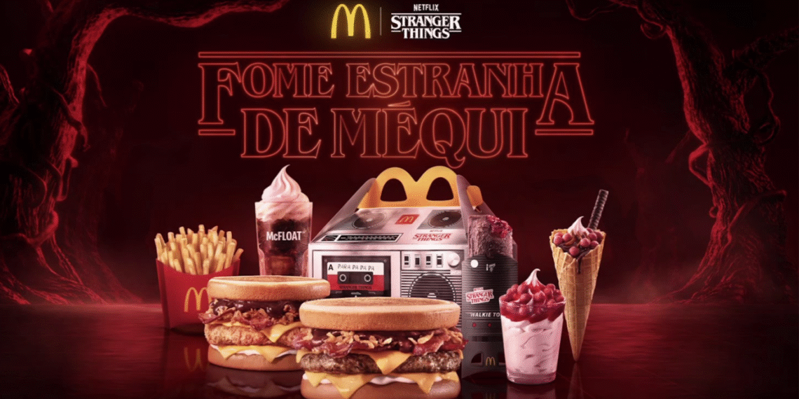 McDonald’s e Stranger Things Unem Forças em Colaboração Épica no Brasil