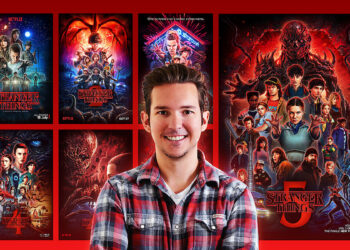 O Artista Por Trás dos Pôsteres de Stranger Things Revela Segredos da 5ª Temporada