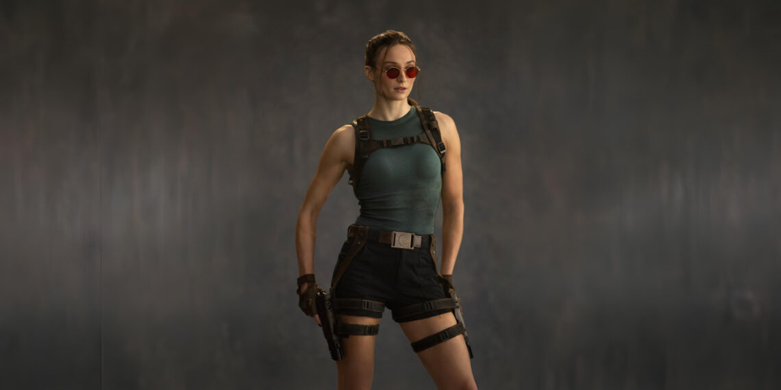 Sophie Turner Estrela como Lara Croft em Nova Série de Tomb Raider do Prime Video